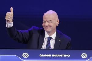因凡蒂诺：欧洲以外球队应得到表演舞台，“小国巨星”也是一样